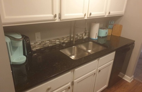 Grand Island Condo | Classy Downtown 1 Bed Condo, free parking garage