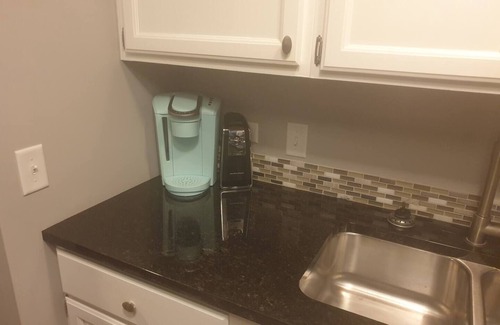 Grand Island Condo | Classy Downtown 1 Bed Condo, free parking garage