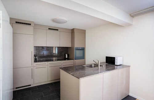 Hirslanden Apartment | Classy Hirslanden 1BR w/Private Garden, Storage & W/D, by Blueground