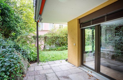 Hirslanden Apartment | Classy Hirslanden 1BR w/Private Garden, Storage & W/D, by Blueground
