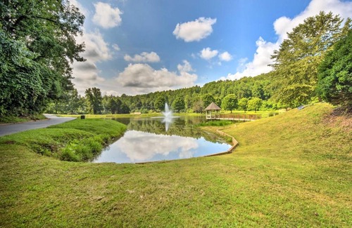 Clayton Apartment | Clayton Resort Getaway with Pool Access, Pickleball!