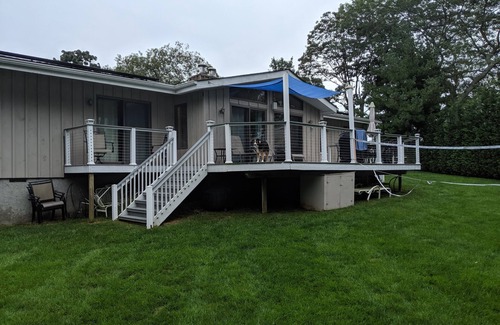 Greenport House | Cleves Point Estates Home, Private sandy beach
