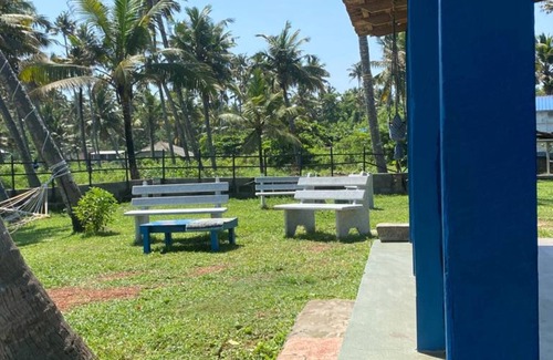 Paravur Ski Chalet | Cliff beach chalet with private beach access near Varkala.n