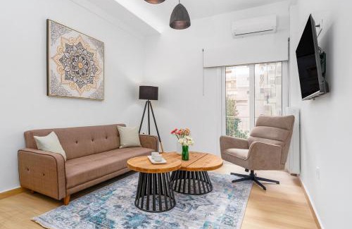Pasalimani Apartment | Coastal Charm Elegant 1BR at Marina Zea Piraeus