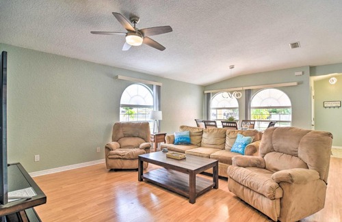 St. Petersburg - Clearwater House | Coastal Getaway with Pool 6 Mi to St Pete Beach!