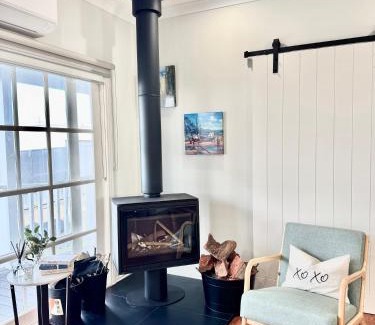 Kilcunda House | Coastal Sanctuary, Pet Firendly with Fireplace, wood provided Just 50m to Kilcunda Beach and 100m to the Ocean View Hotel The Sticks and Copper Door Kitchen Accessibility Friendly