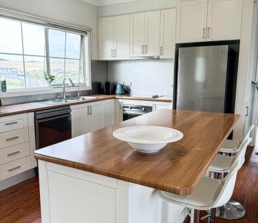 Kilcunda House | Coastal Sanctuary, Pet Firendly with Fireplace, wood provided Just 50m to Kilcunda Beach and 100m to the Ocean View Hotel The Sticks and Copper Door Kitchen Accessibility Friendly