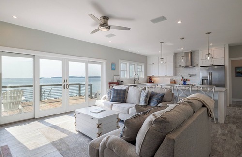 Jonesport House | Coastal Serenity… Maine Oceanfront Home with Private Beach Access