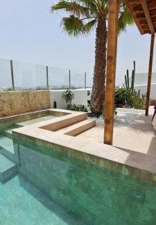 Los Cocoteros House | CocoMar I - Private heated pool with sea views