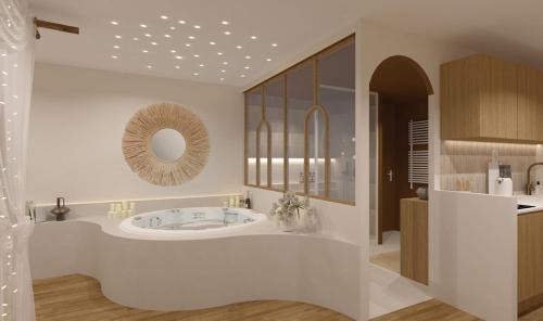 Pontarlier Apartment | Cocoon - Romantic suite with spa - Downtown