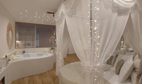 Pontarlier Apartment | Cocoon - Romantic suite with spa - Downtown