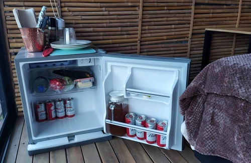 Victoria Cabin | COCOZNA glamping incredible Amaní reservoir view in Norcasia, Caldas, Colombia