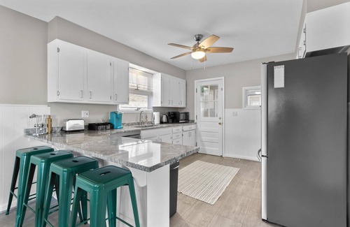 West Haven House | Colonial steps from beach: 3BR, 2BA Oasis with Hot Tub