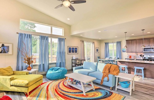Four Corners House | Colorful Bozeman Getaway in Prime Location!