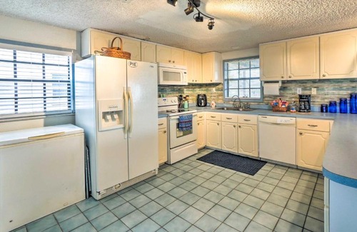 Sea Ranch House | Colorful Hudson Home on Canal with Boat Dock!