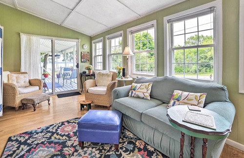 De Tour Village House | Colorful Lake Huron Home: Near Ferry & Beach!