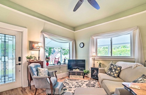 De Tour Village House | Colorful Lake Huron Home: Near Ferry & Beach!
