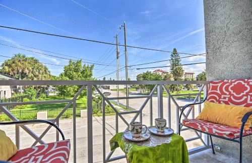 Clearwater Beach House | Colorful Townhome, Steps to Clearwater Beach!