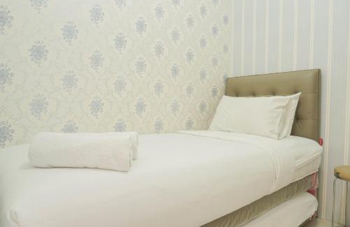 Rawasari Apartment | Comfort 2BR Green Pramuka City Apartment near Shopping Center By Travelio
