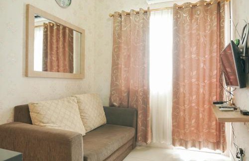 Rawasari Apartment | Comfort 2BR Green Pramuka City Apartment near Shopping Center By Travelio