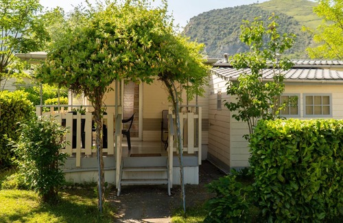 Ornolac-Ussat-les-Bains House | Comfortable mobile home - HEATING and COVERED TERRACE