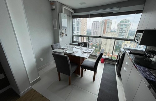 Brooklin Paulista Apartment | Comfortable Studio with parking space - AirBrooklin
