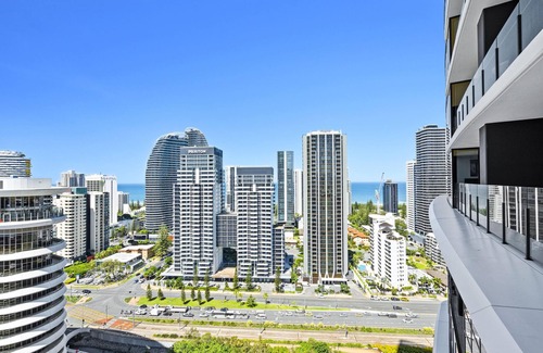 Broadbeach Waters Apartment | Comfortable 2 Bed 1 Bath Unit (no parking) -Q Stay (STAR 12213 - 7N - NB)