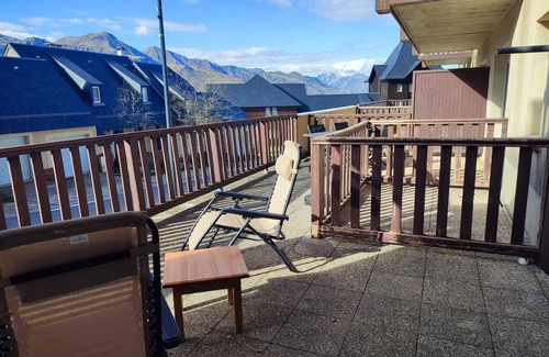 Germ Apartment | Comfortable apartment with large terrace in Peyragudes for 8 pers, Spassio access included