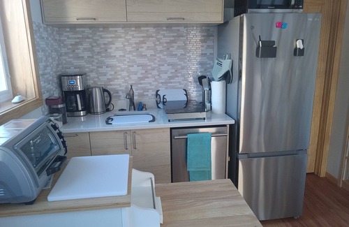 Ansonia Apartment | Comfortable, cozy tiny home in walkable city close to amenities w/sleep loft