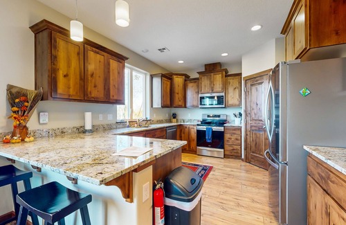 Netarts House | Comfortable home with ocean views, with private hot tub, deck, fireplace, WiFi