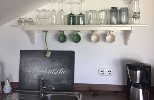 Farchant Apartment | Comfortable, modern and as good as new apartment with a view of the Zugspitze