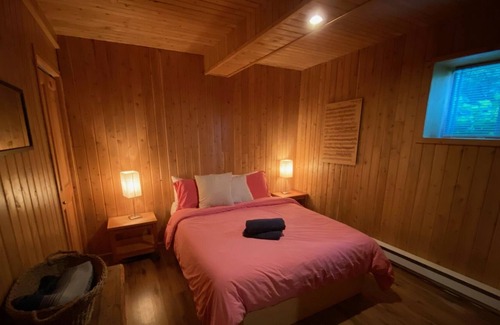 Chertsey Ski Chalet | Comfortable rustic chalet in beautiful setting.