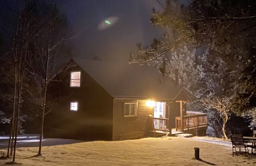 Chertsey Ski Chalet | Comfortable rustic chalet in beautiful setting.