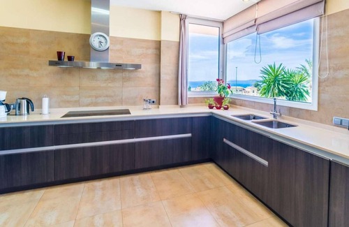 Badia Blava Villa | Comfortable sea view villa with pool.
