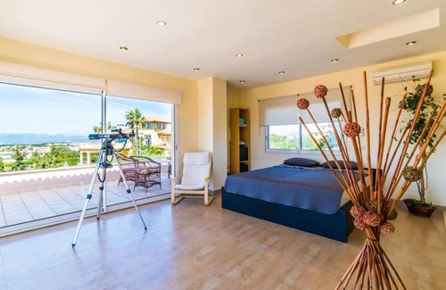 Badia Blava Villa | Comfortable sea view villa with pool.