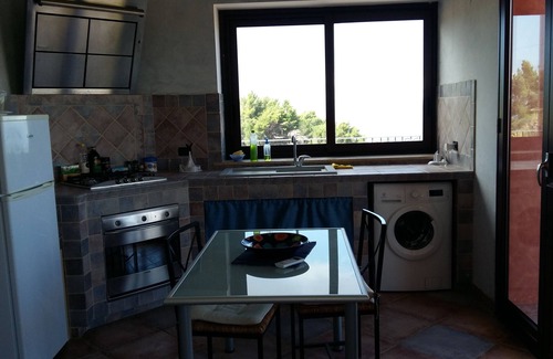 Borgetto Apartment | Comfortable u. Quiet holiday living. 65sqm. + Terrace 30 sqm., U with pool. sea ​view