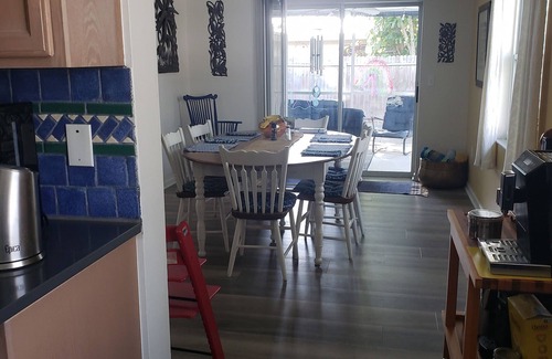 Sarasota Springs House | Comfortable updated 3 bedroom home - enclosed, solar heated pool, private yard.