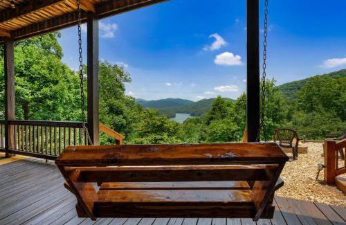 Necowa Cove House | Comfortably Numb - Lake Blue Ridge View - Hot Tub, Game Room, Outdoor Fire Pit, Panoramic Lake Blue Ridge Views - Blue Ridge, GA