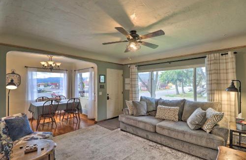 Kalispell House | Comfy and Cozy Kalispell Home Walk to Downtown