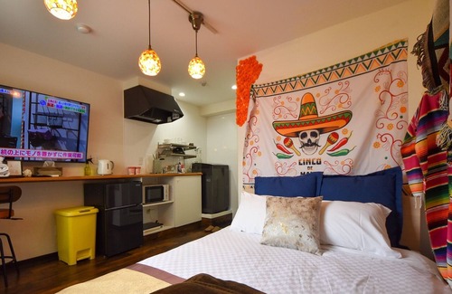Nara Apartment | Comfy Stay Sakuramachi 110 Mexicanstyle 55inch / Nara Nara