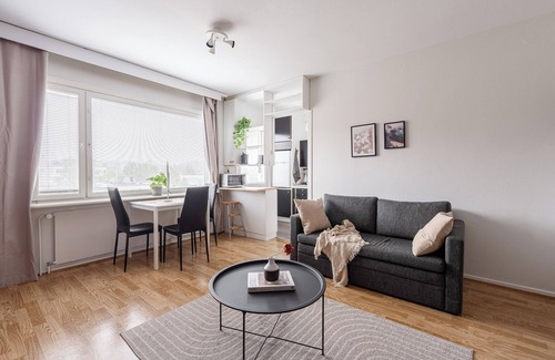 Jyvaskyla Apartment | Comfy Studio Apt with Prime Location