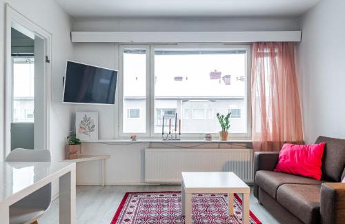 Lahti Apartment | Compact Studio with Balcony next to Railway Station