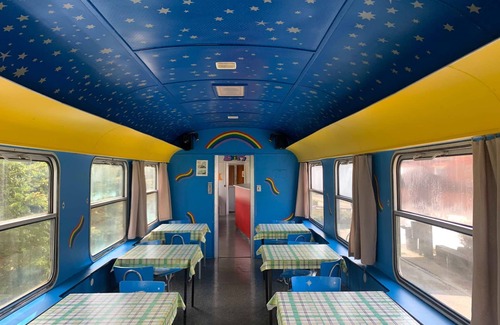 Pasewalk Cottage | Compartment 3 Sleeping car staff car - zz Lokschuppen Pasewalk-Experience overnight stay in the sleeping car