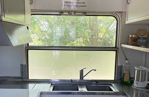 Pasewalk Cottage | Compartment 4 Sleeping car staff car - zz Lokschuppen Pasewalk-Experience overnight stay in the sleeping car