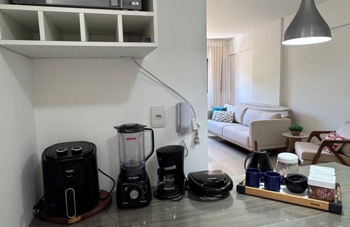 Jatiuca Apartment | Complete Apartment with Sea View in the Heart of Jatiúca