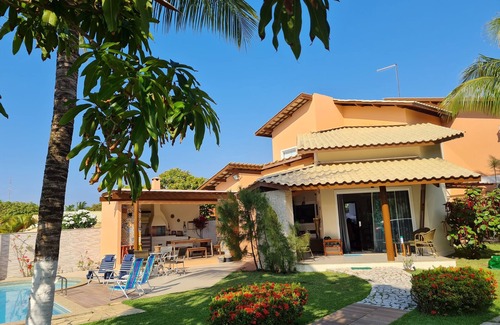 Barra do Jacuipe House | Complete Cozy House - 3 suites, pool, kiosk, backyard, 150m beach