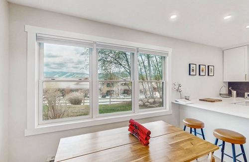 Edwards Condo | Completely remodeled, ground-floor condo with mountain views, patio, fireplace,