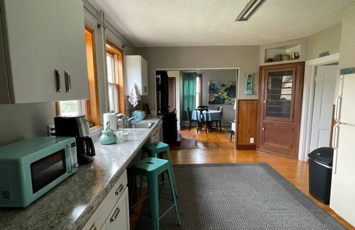 Ishpeming House | Completely remodeled lower unit in historic 1880's house.