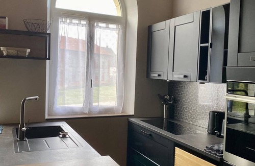 Talmas Apartment | Concierge in a stable 2 people 15 min Amiens