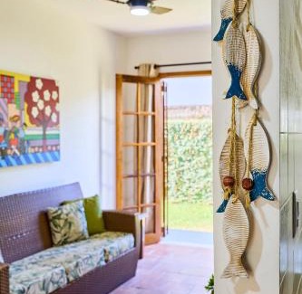 Acarau House | Cond 400m das praias Tenório e Grande, 2 quartos com ar condicionado